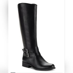 New Style & Co Maliaa Buckled Riding Boots